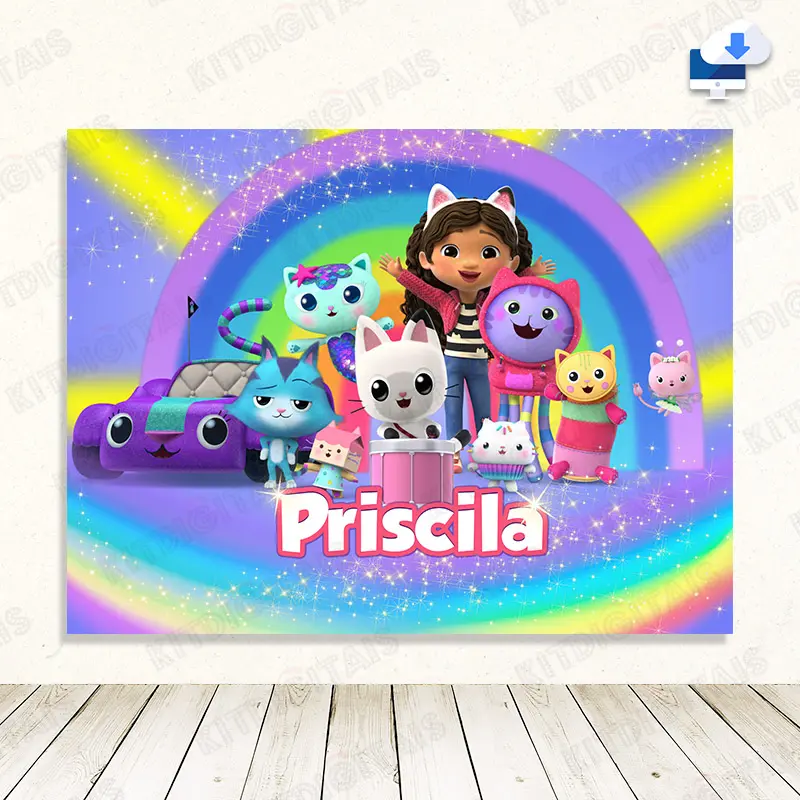 Kit Festa Roblox Menina Painel Promocional Banner Displays