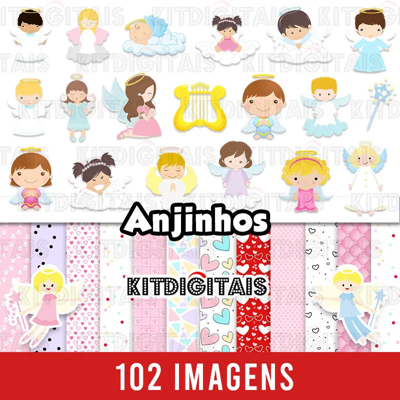 kit Digital Anjinhos