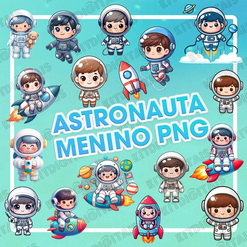 Astronauta Menino Png