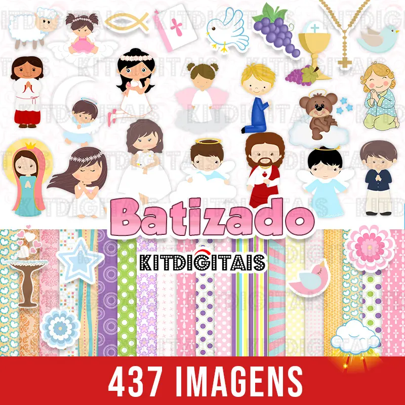 Kit Digital Batizado