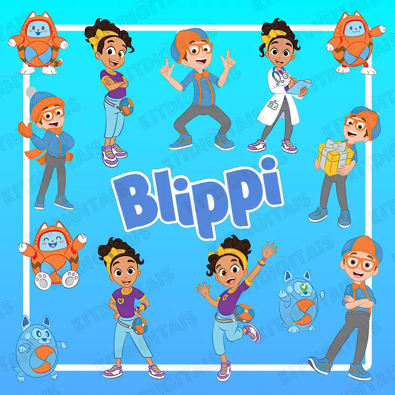 Blippi Png Arquivo Digital