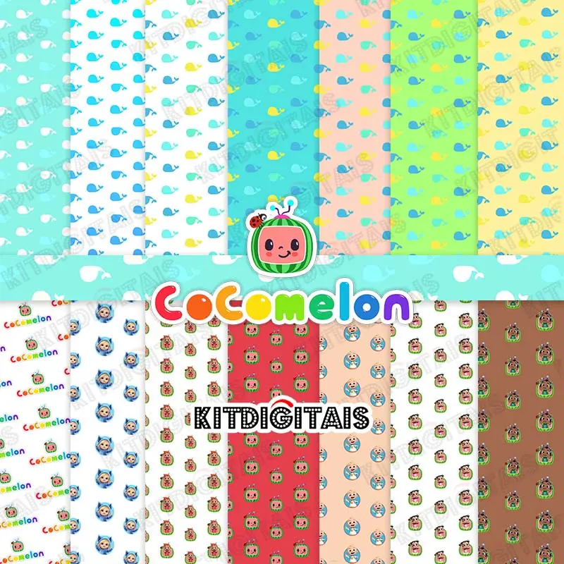 Cocomelo Papéis Digitais 