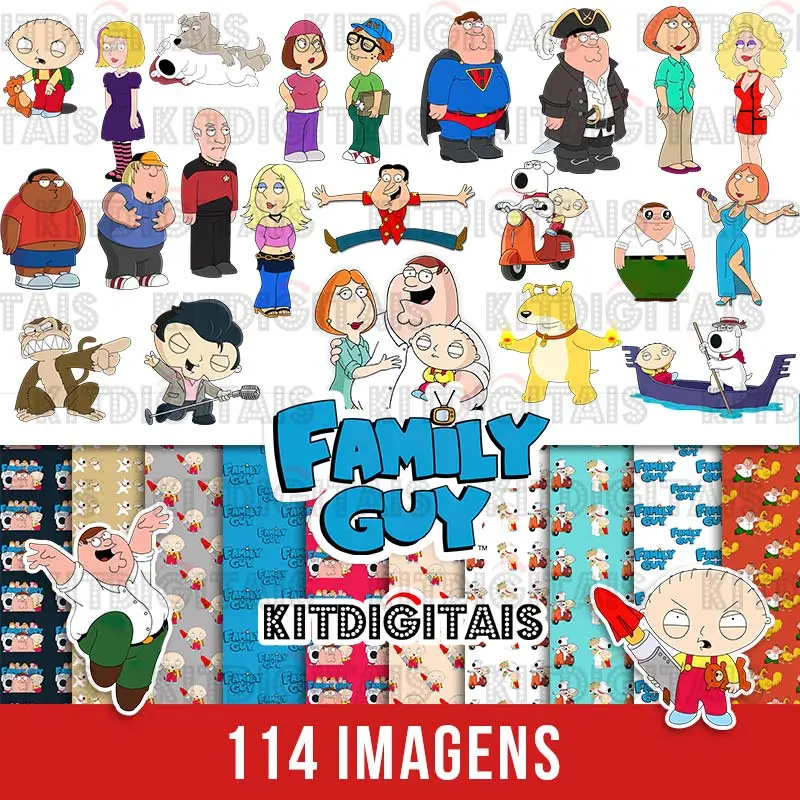kit Digital Family Guy Clipart