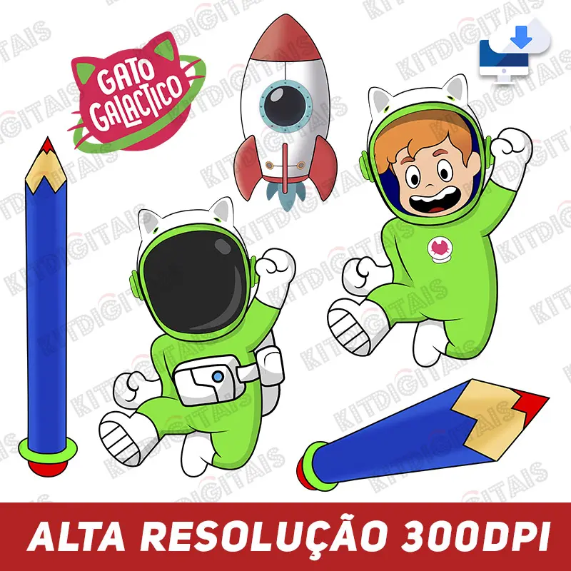 KIT DIGITAL FLORK - CLIPARTS EM ALTA RESOLUÇÃO - DOWNLOAD - Arte Digital  Grátis