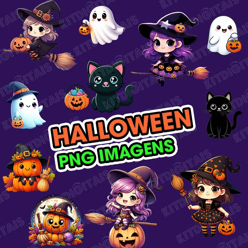 Halloween Png Bruxinha Mod3