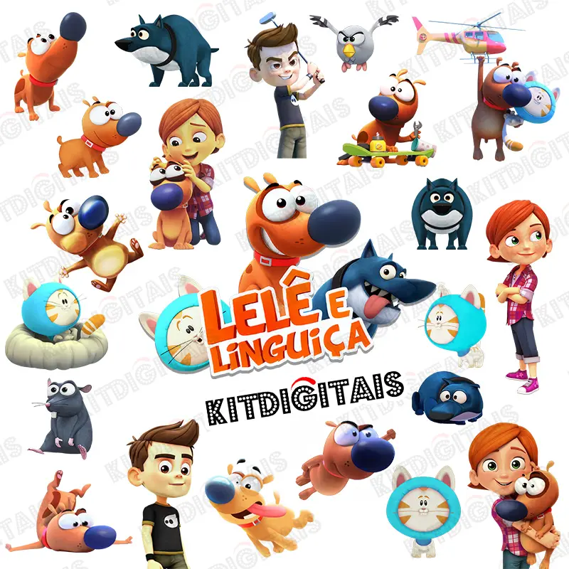 Kit Digital Lelê e Linguiça
