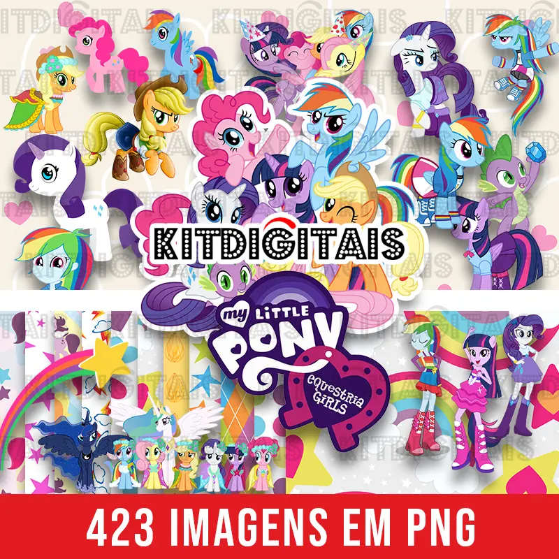 Kit Digital My Little Poney