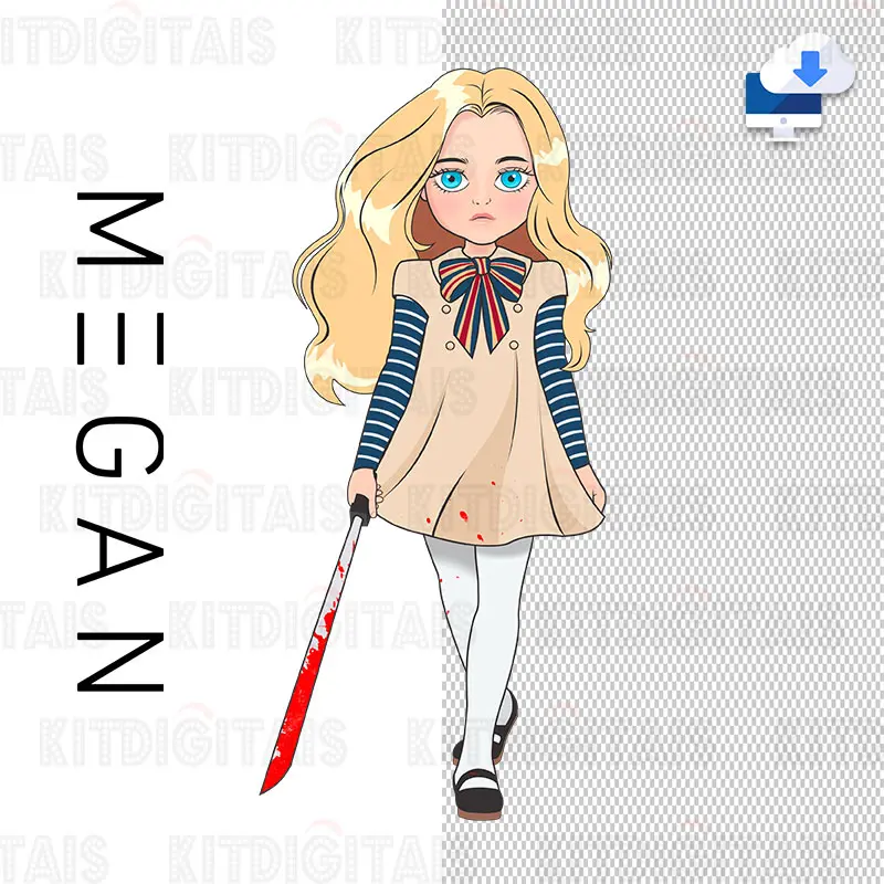 Arquivo Digital Megan Clipart Png Mod3