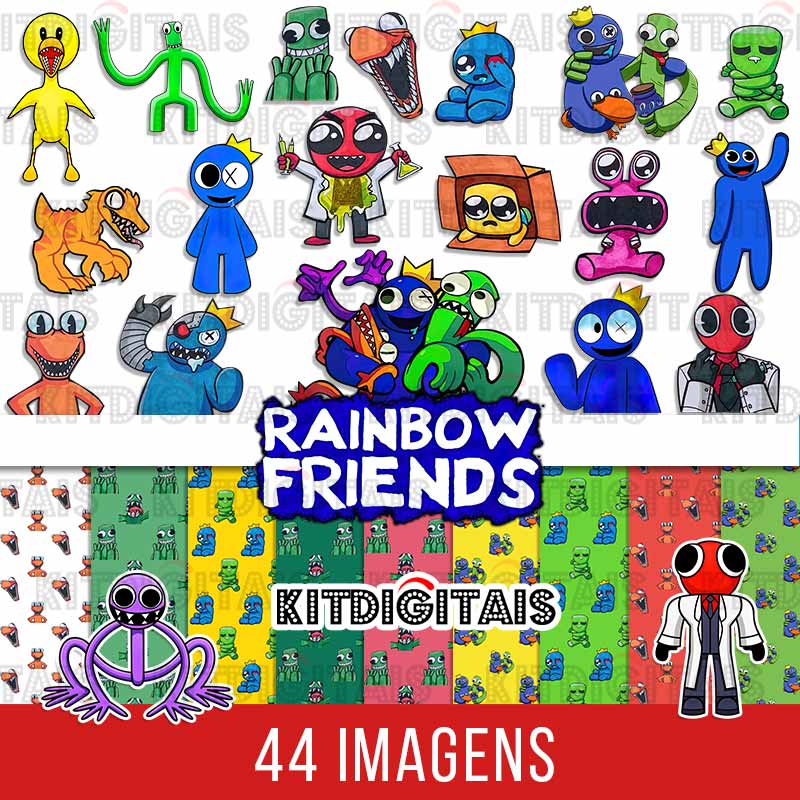 Kit Digital Rainbow Friends