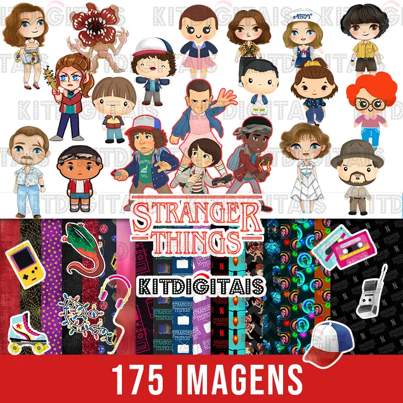 Kit Digital Stranger Things