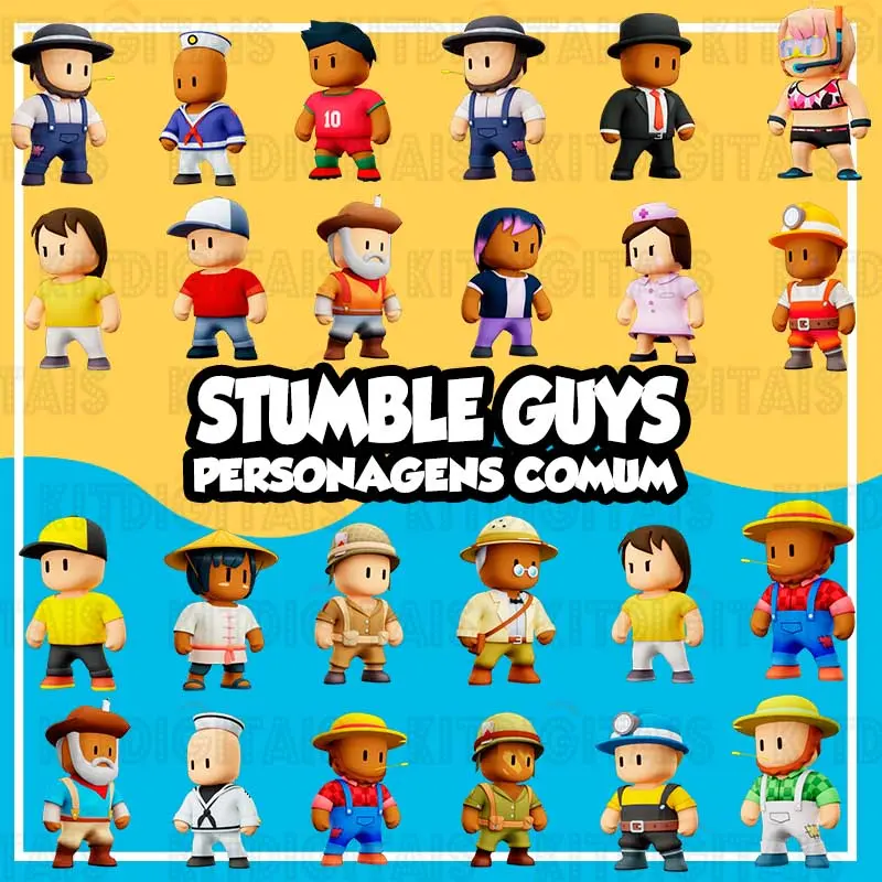 Kit Digital Stumble Guys Png Comum 3.0