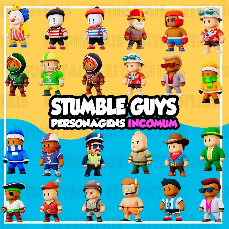 Kit Digital Stumble Guys Imagens Png