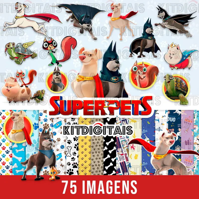 Kit Digital Dc League of Super Pets Kit Digital Dc League of Super Pets