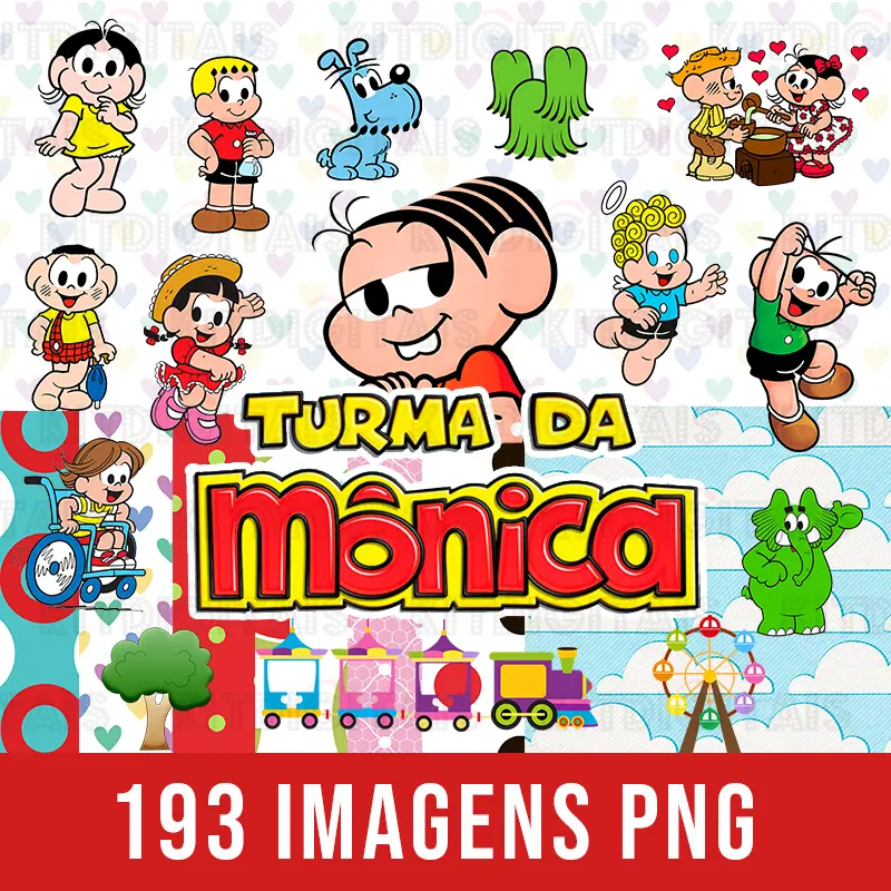 Kit Digital Turma da Mônica