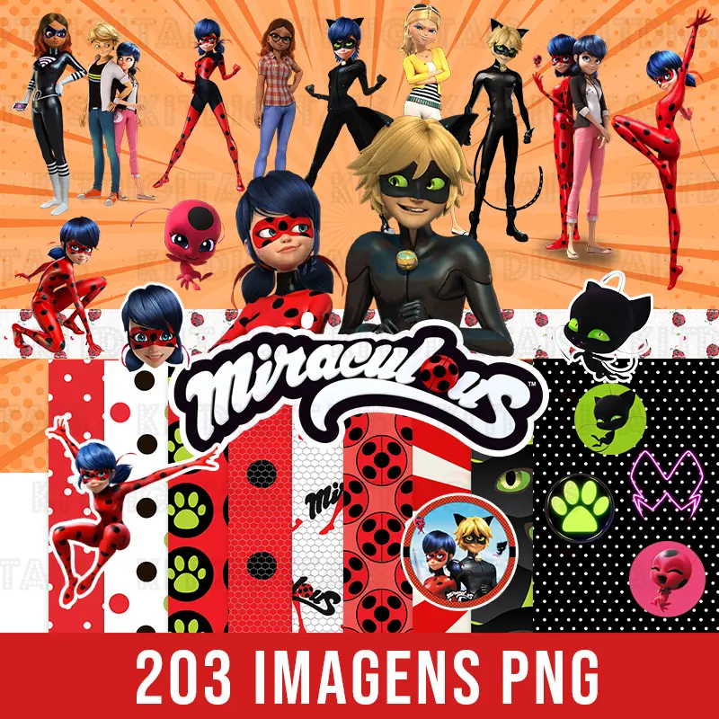 Kit Digital Miraculous Ladybug