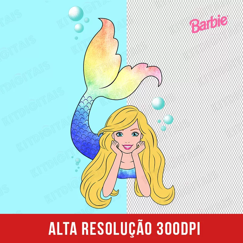 Barbie Mermaid Png