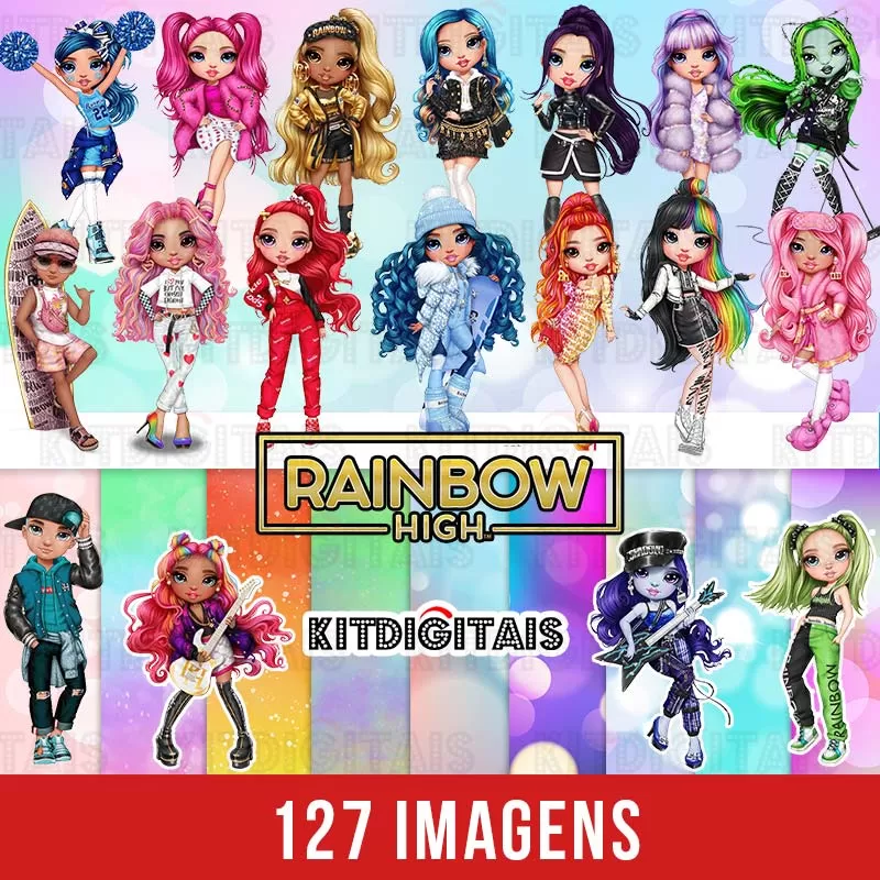 kit Digital Rainbow High