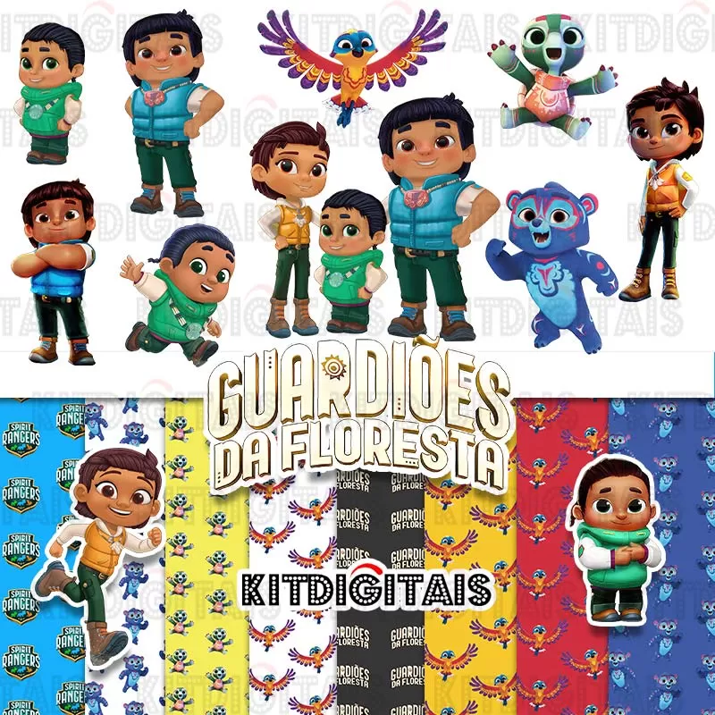 kit Digital Guardiões da Floresta