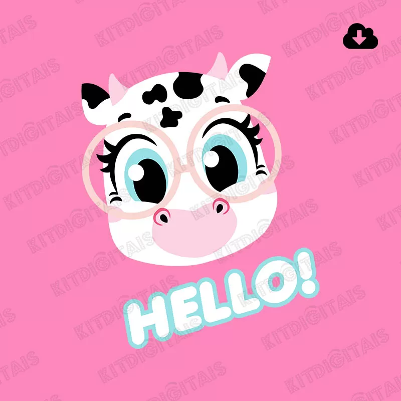 Moo Hello Kawaii