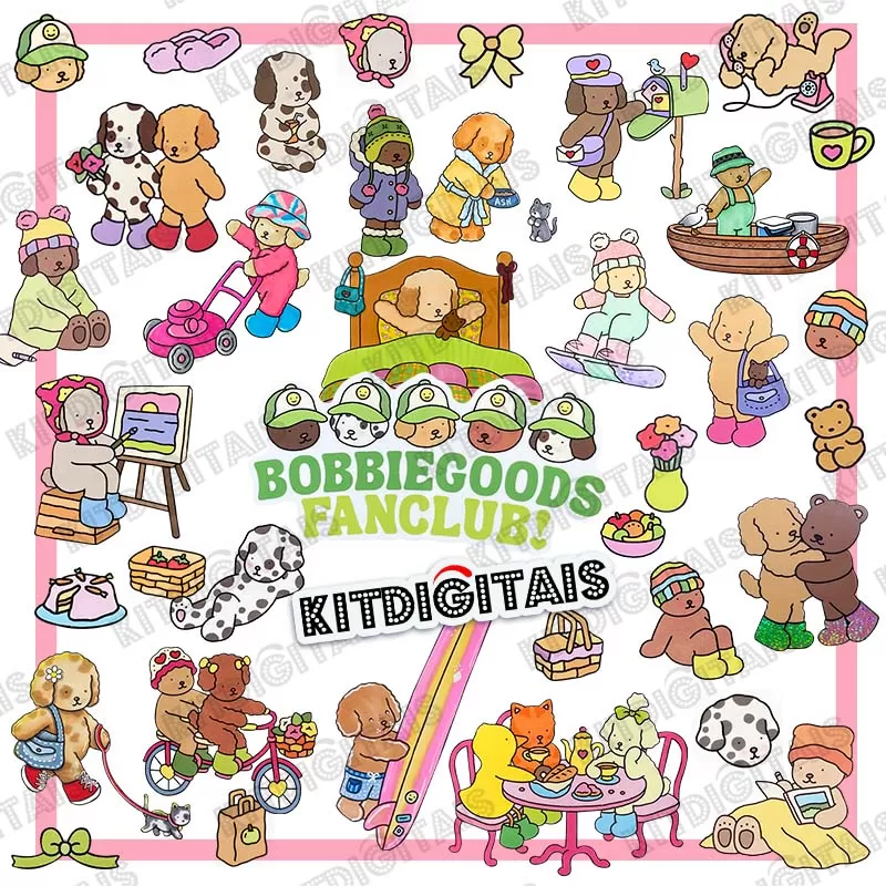 Kit Digital Bobbie Goods Png