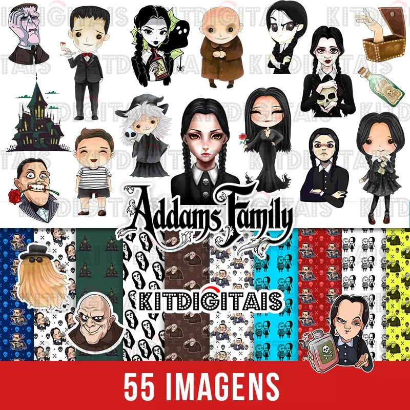 kit Digital Familia Addams