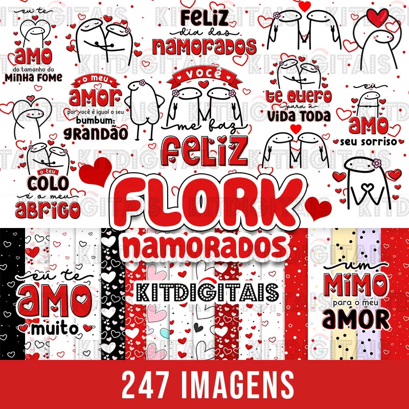Kit Digital Flork Namorados