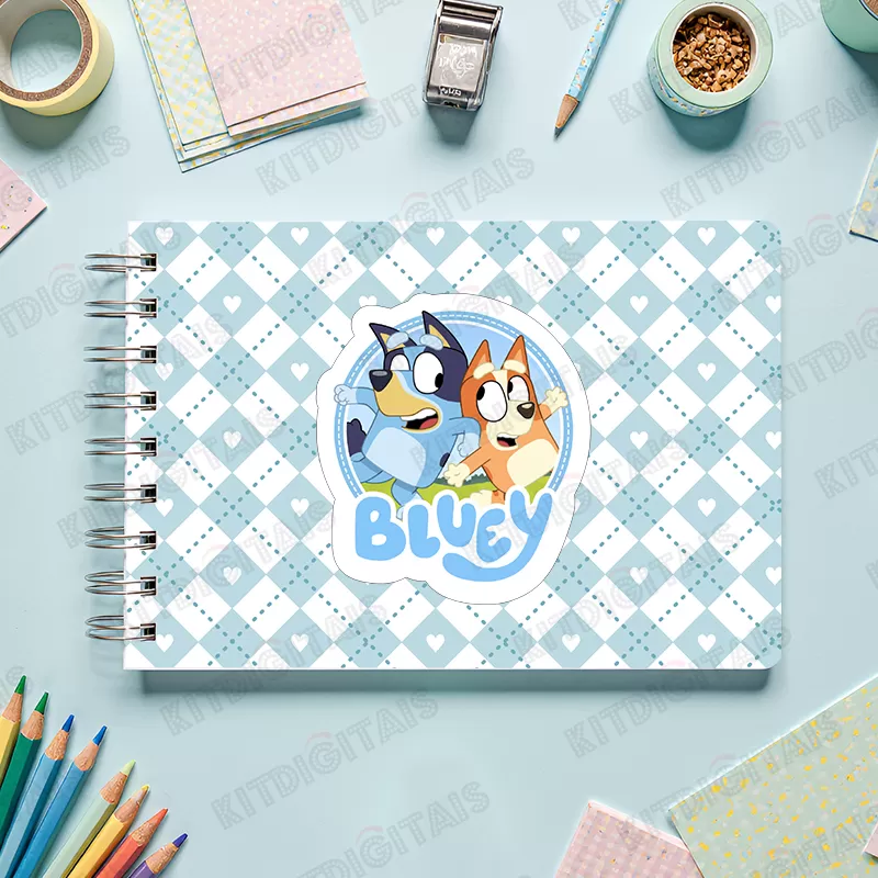 Bluey Livro de Colorir
