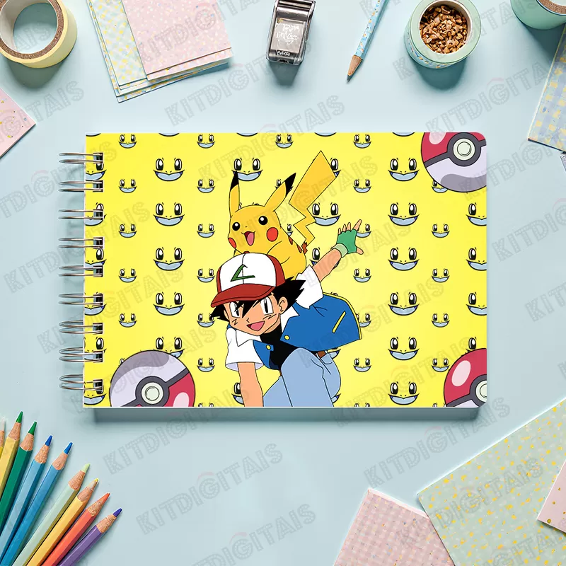 Pokémon Livro de Colorir