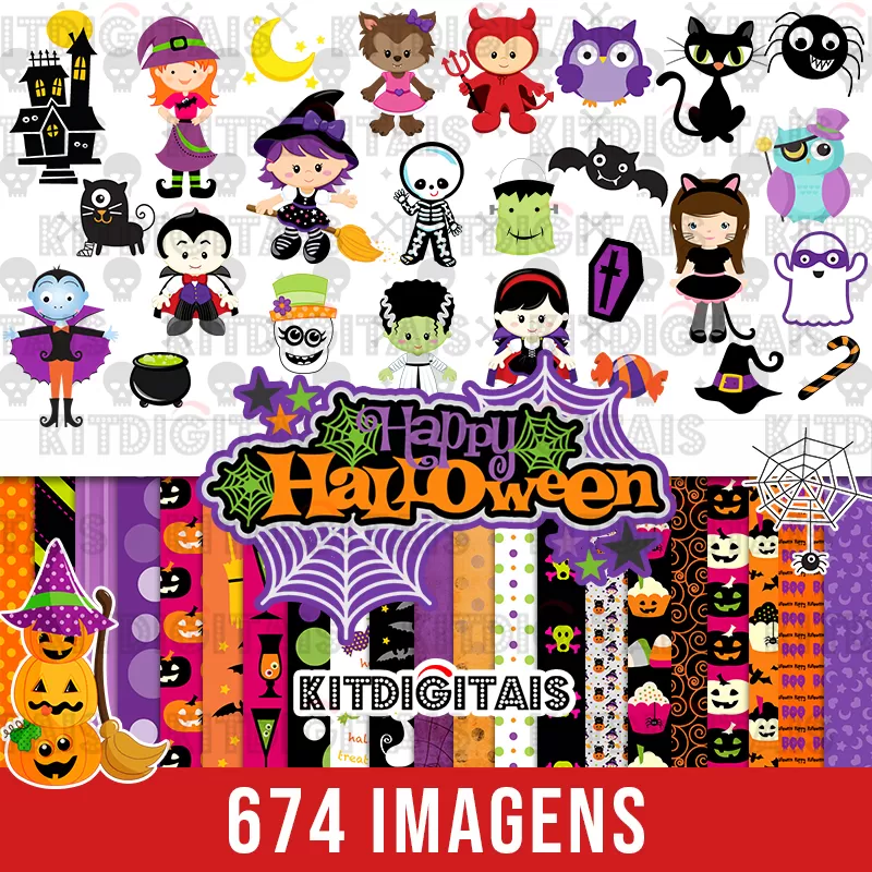 Kit Digital Halloween
