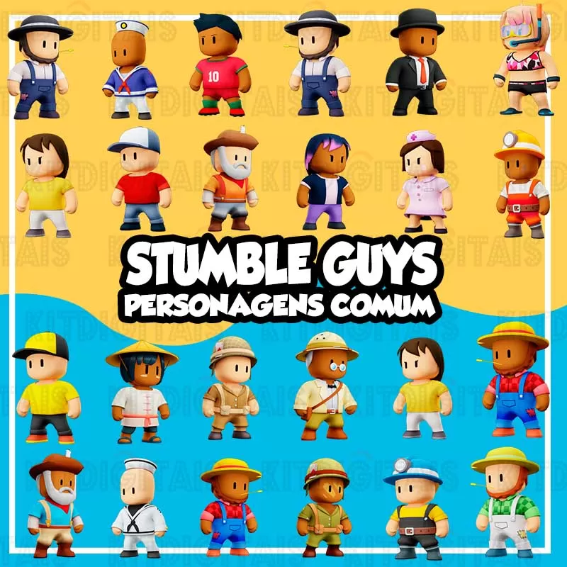 Stumble Guys Png Comum 3.0
