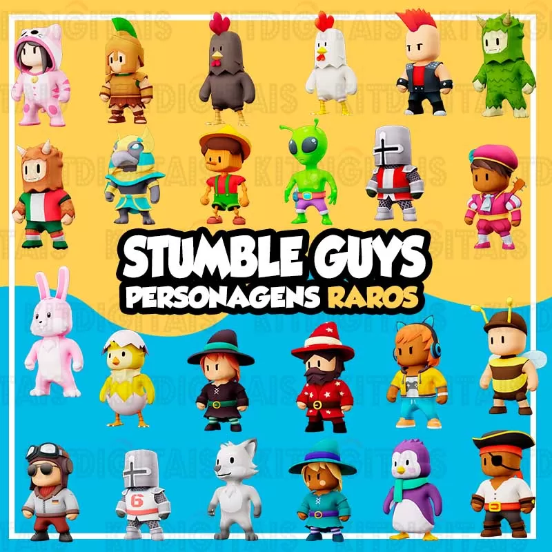 Stumble Guys Png Raros 3.0