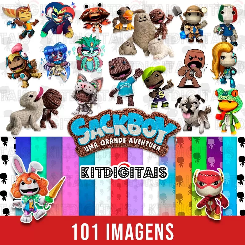 Kit Digital Sackboy a Grande Aventura