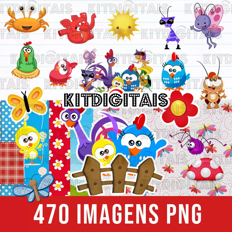 Galinha Pintadinha Png