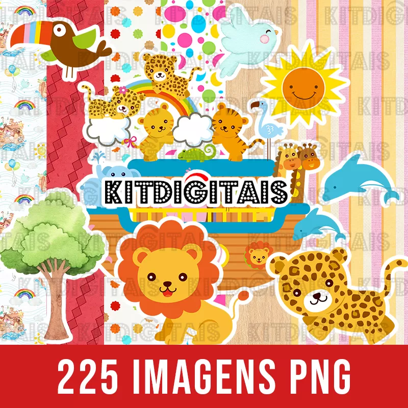 Kit Digital Arca de Noé