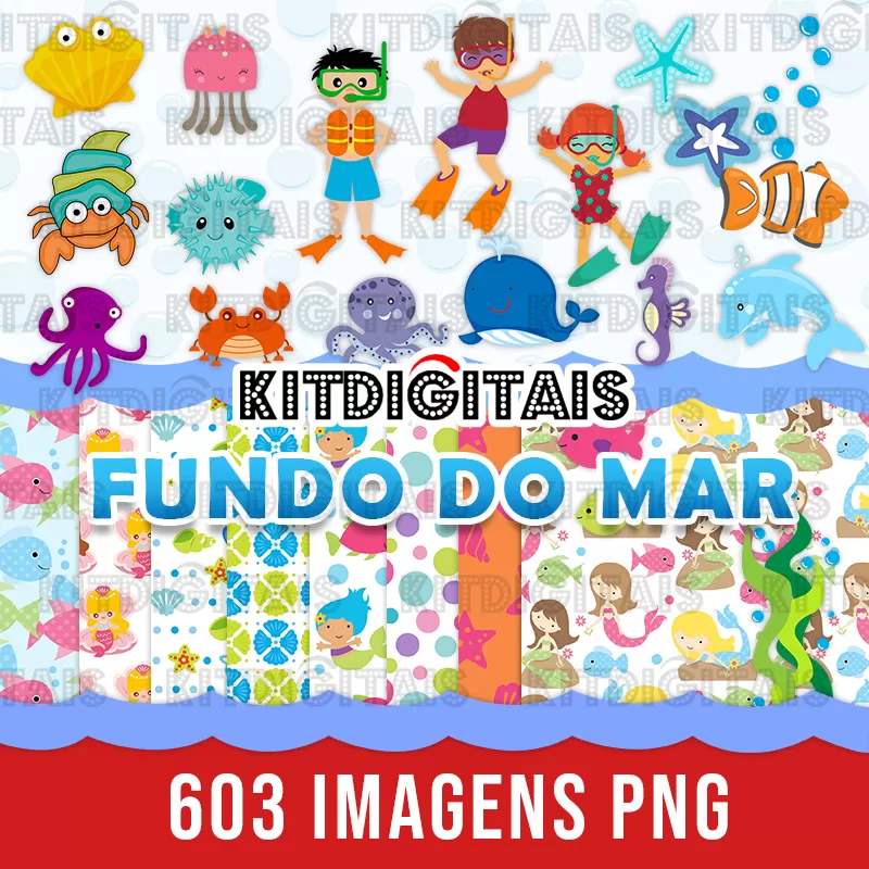 Kit Digital Fundo do Mar