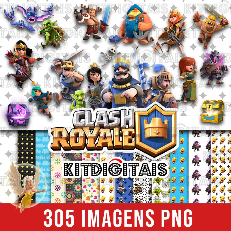 Kit Digital Clash Royale