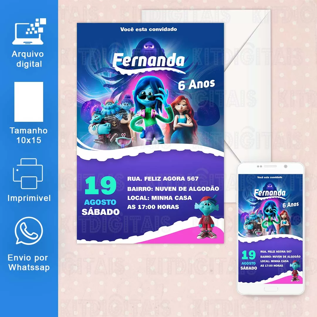 Ruby Marinho Convite Digital Whatsapp