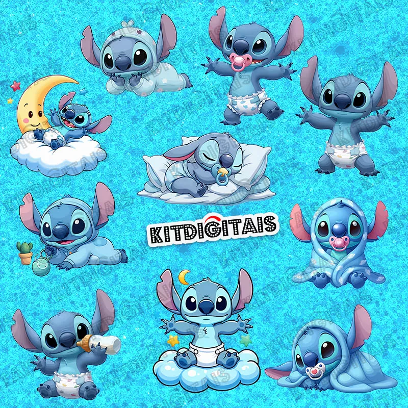 Stitch Hello Baby Png