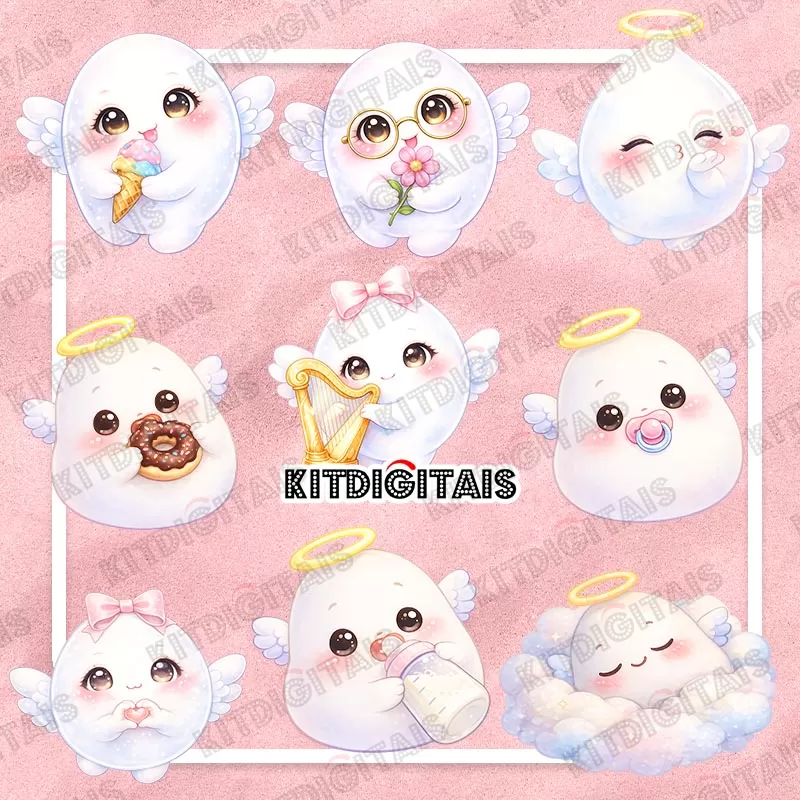 Ponto Anjo Png Aquarelado