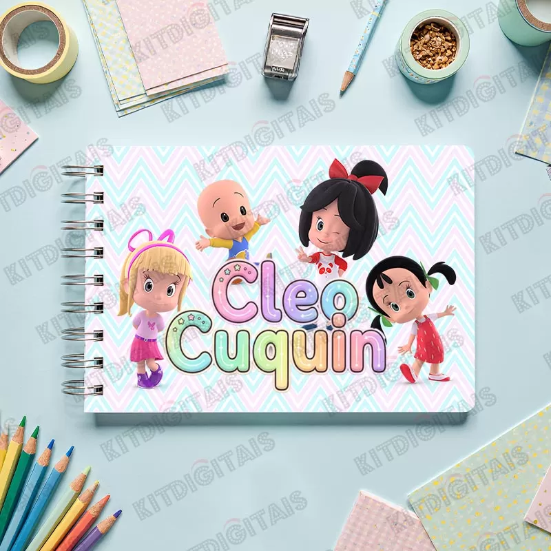 Miniatura 2 - Cleo e Cuquin Kit Digital PNG + Bônus Livro de Colorir