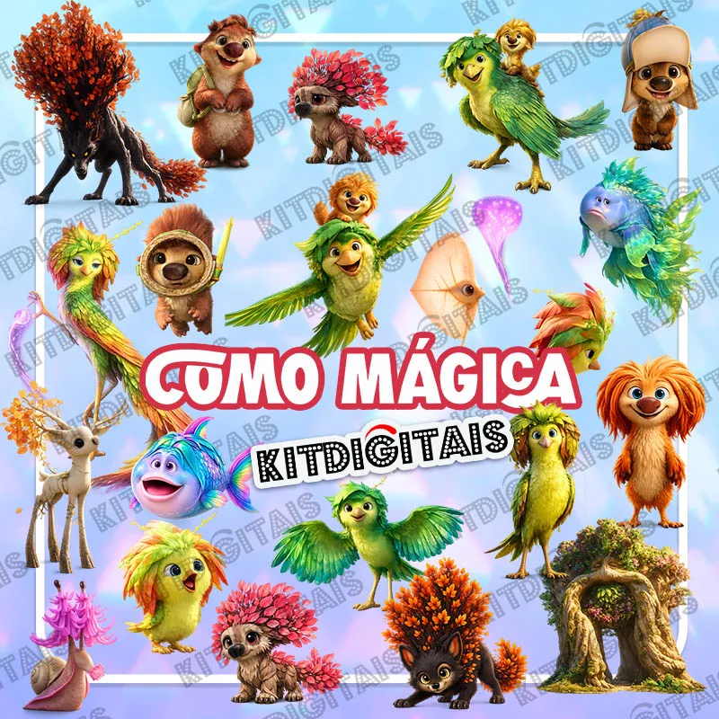 Como Mágica Png Arquivo Digital - Kit Digital kitdigitais